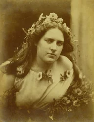 Cylene Wilson, ca. 1867 (Albuminabzug)